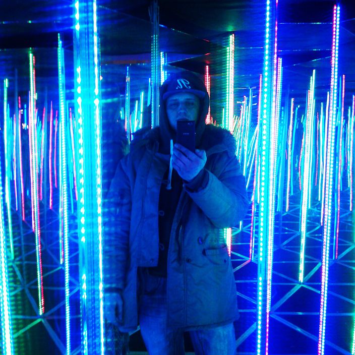 заблудился!)