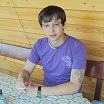 на даче