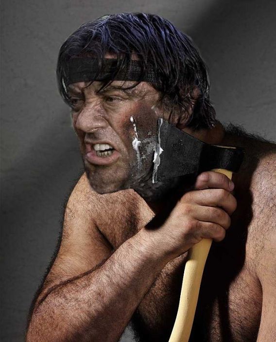 утренняя небритость