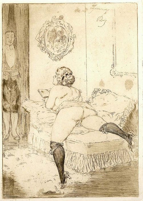 Эротические рисунки Heinrich Lossow