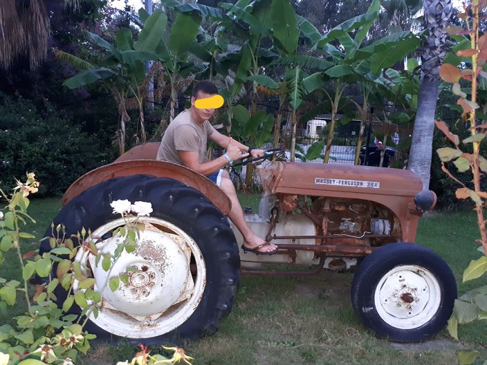 Я и трактор