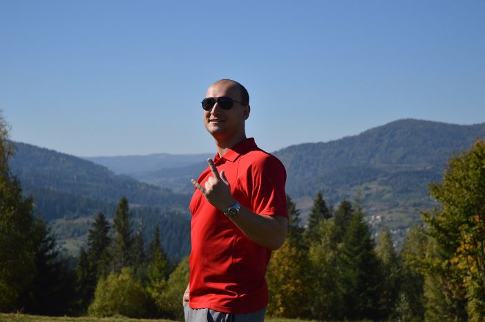 Я в Карпатах