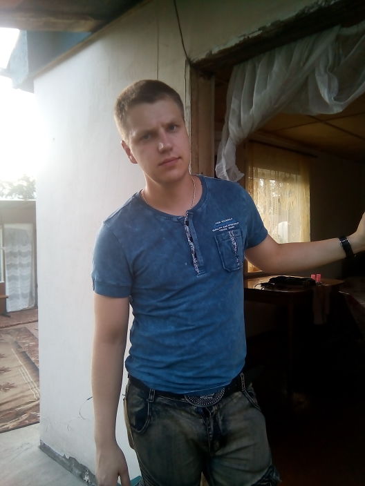 на даче