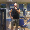 in the gym