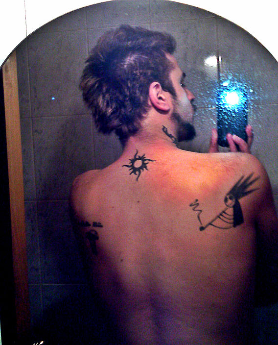 my back :3