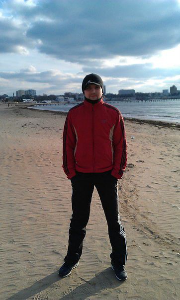 на море