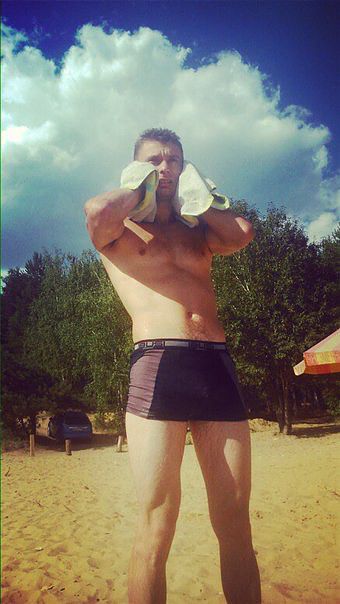 На пляже