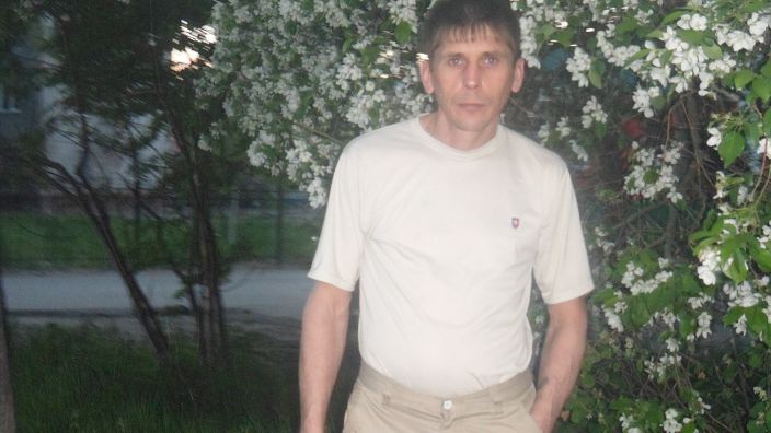 на природе.