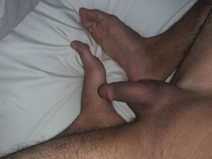 feet and cock