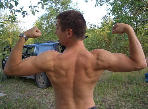 На природе