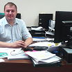 на работе