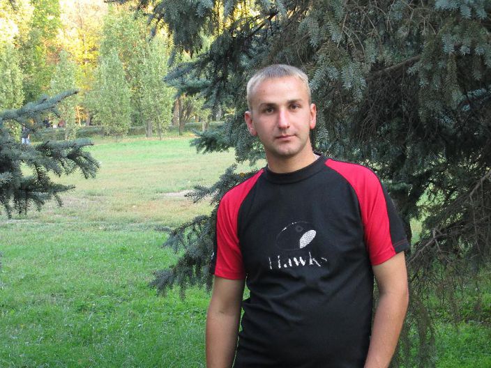 на природе