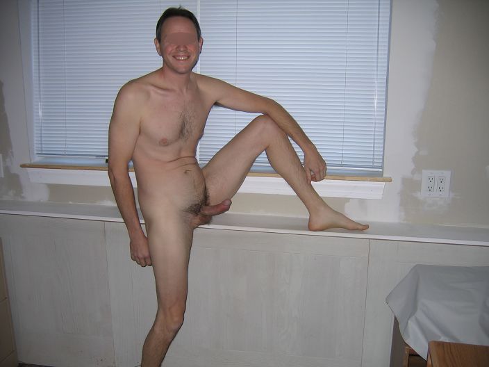 Hairy Naked Standing