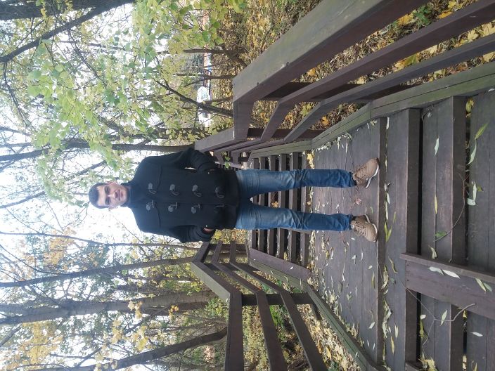 в парке