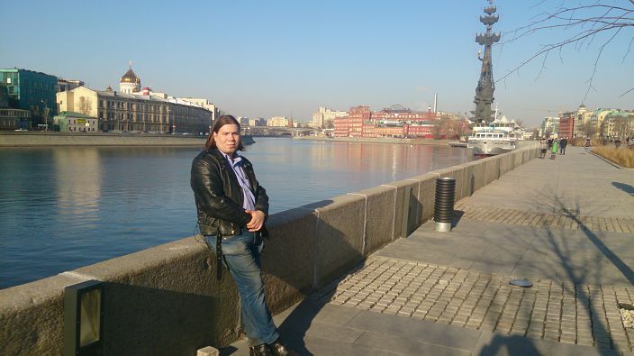 я на Москва реке
