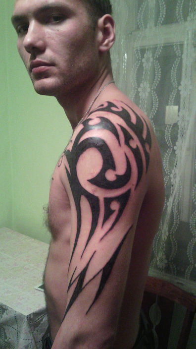 каркас тату..ещё доделываю..