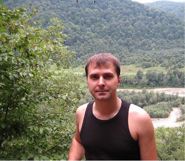 в горах