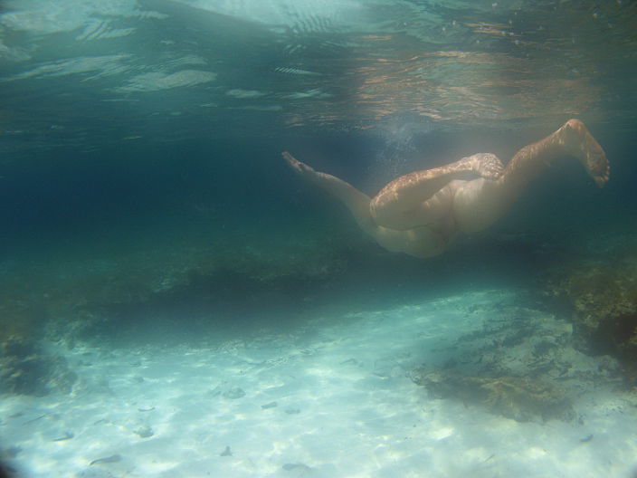 Underwater Summer Nude