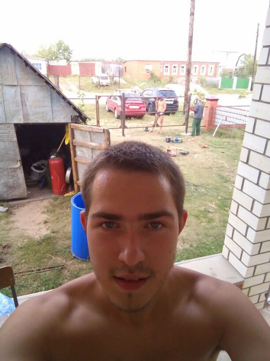 на даче))