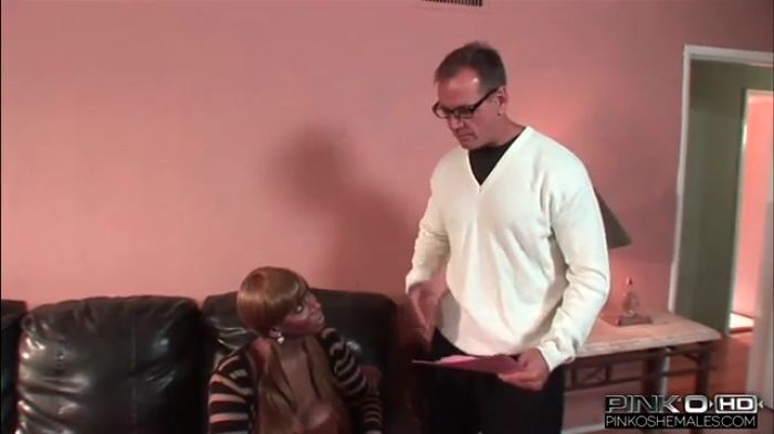 Секс с транси шоколадкой